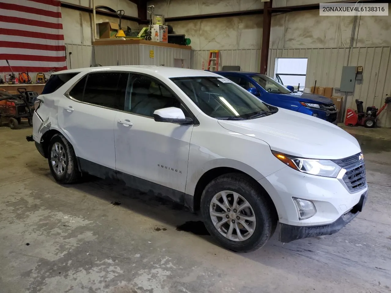 2020 Chevrolet Equinox Lt VIN: 2GNAXUEV4L6138316 Lot: 44196834