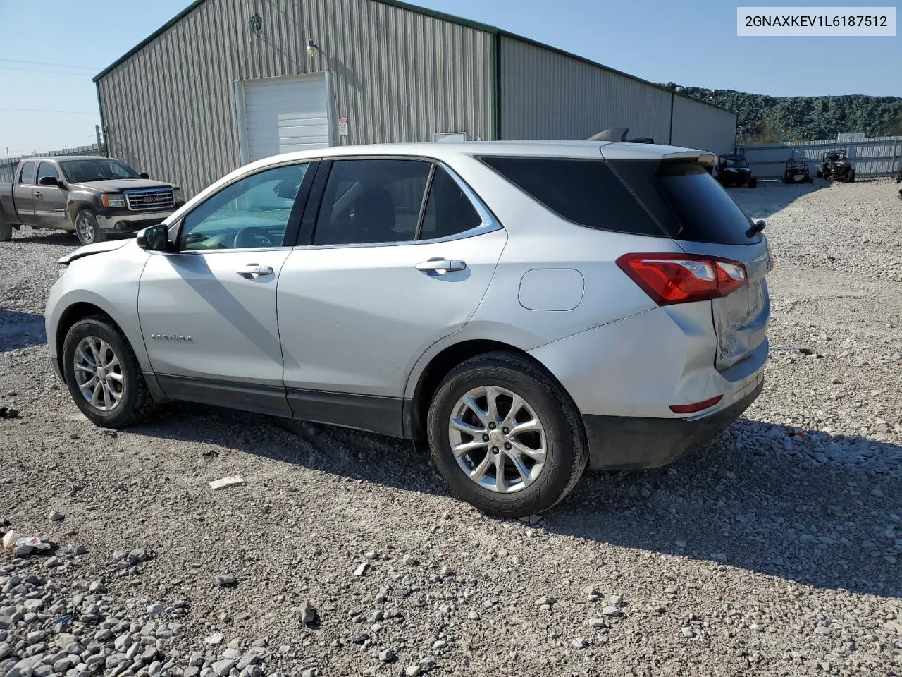 2020 Chevrolet Equinox Lt VIN: 2GNAXKEV1L6187512 Lot: 45915614