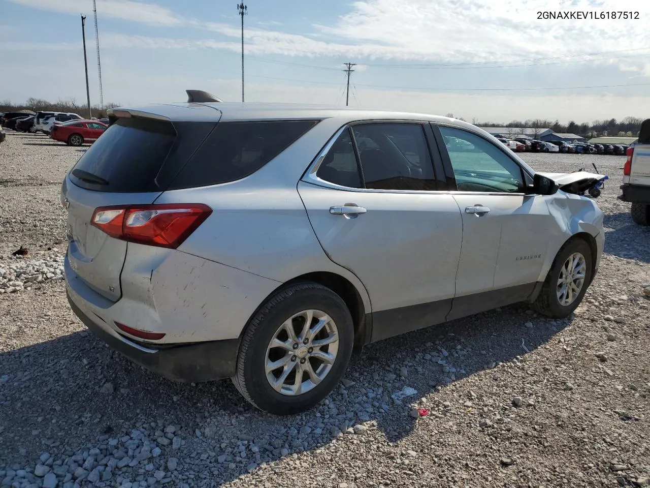 2020 Chevrolet Equinox Lt VIN: 2GNAXKEV1L6187512 Lot: 45915614