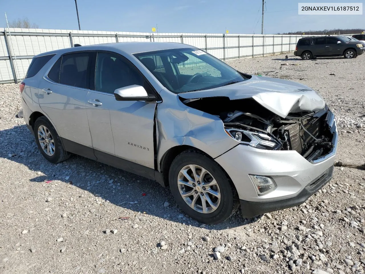 2020 Chevrolet Equinox Lt VIN: 2GNAXKEV1L6187512 Lot: 45915614