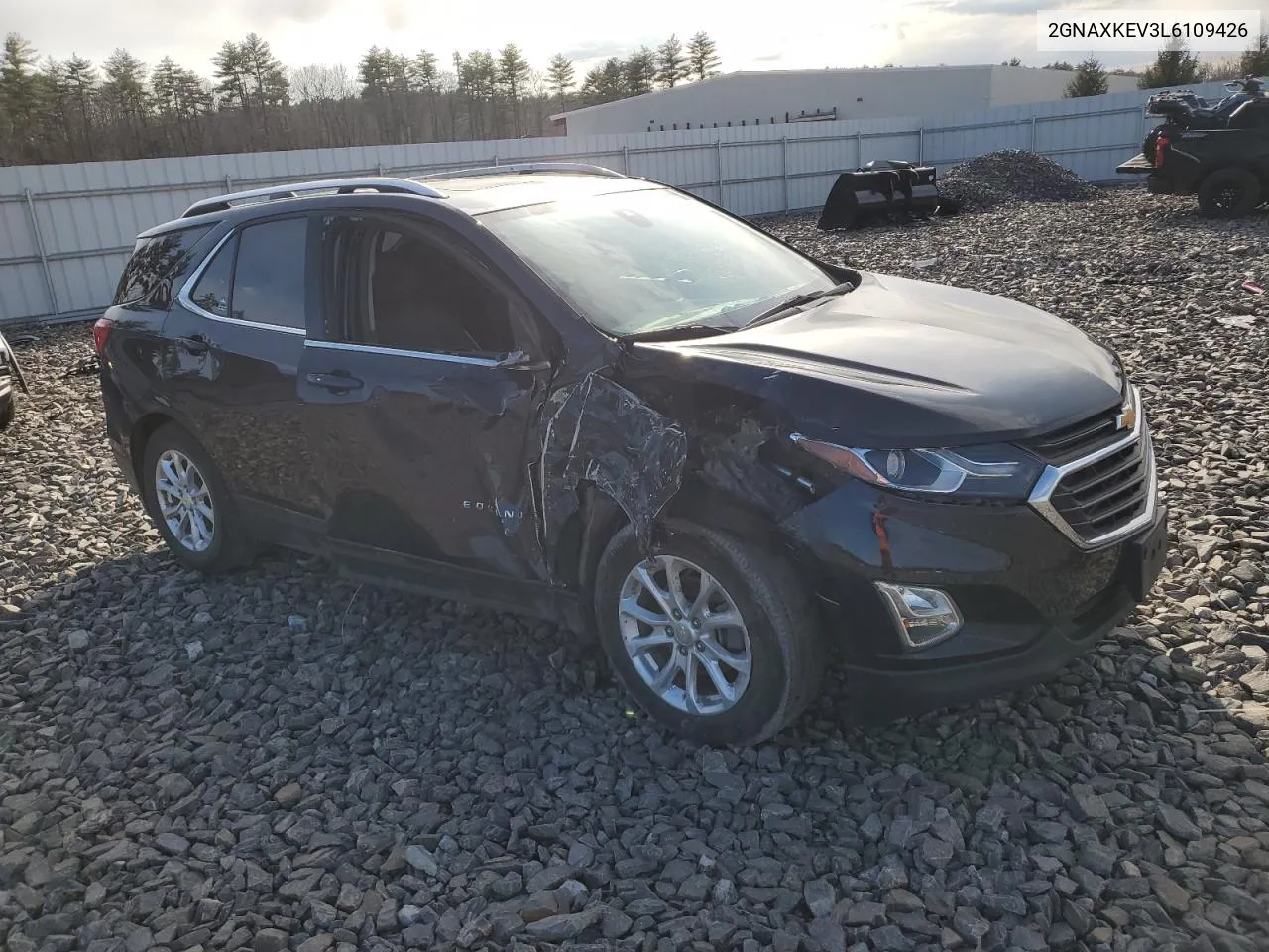 2020 Chevrolet Equinox Lt VIN: 2GNAXKEV3L6109426 Lot: 46671124