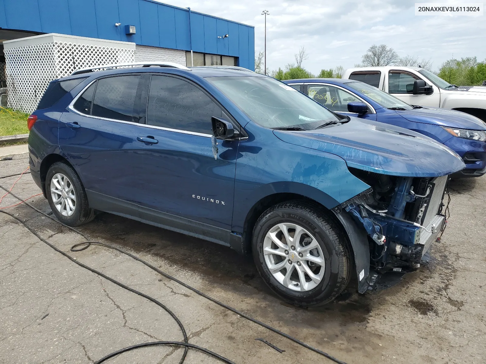 2020 Chevrolet Equinox Lt VIN: 2GNAXKEV3L6113024 Lot: 50897954