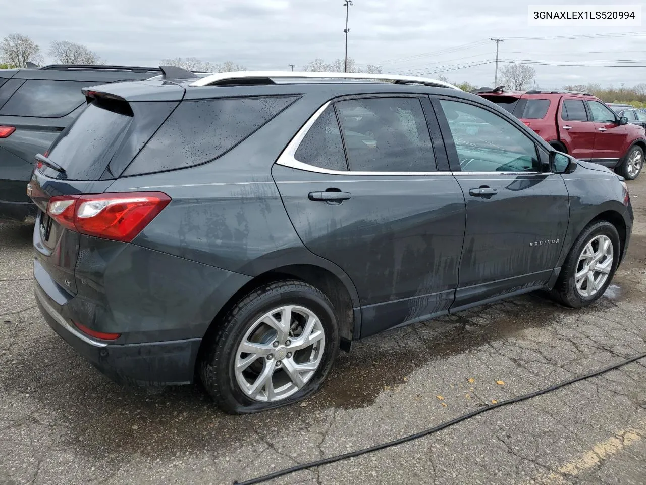 2020 Chevrolet Equinox Lt VIN: 3GNAXLEX1LS520994 Lot: 52002004