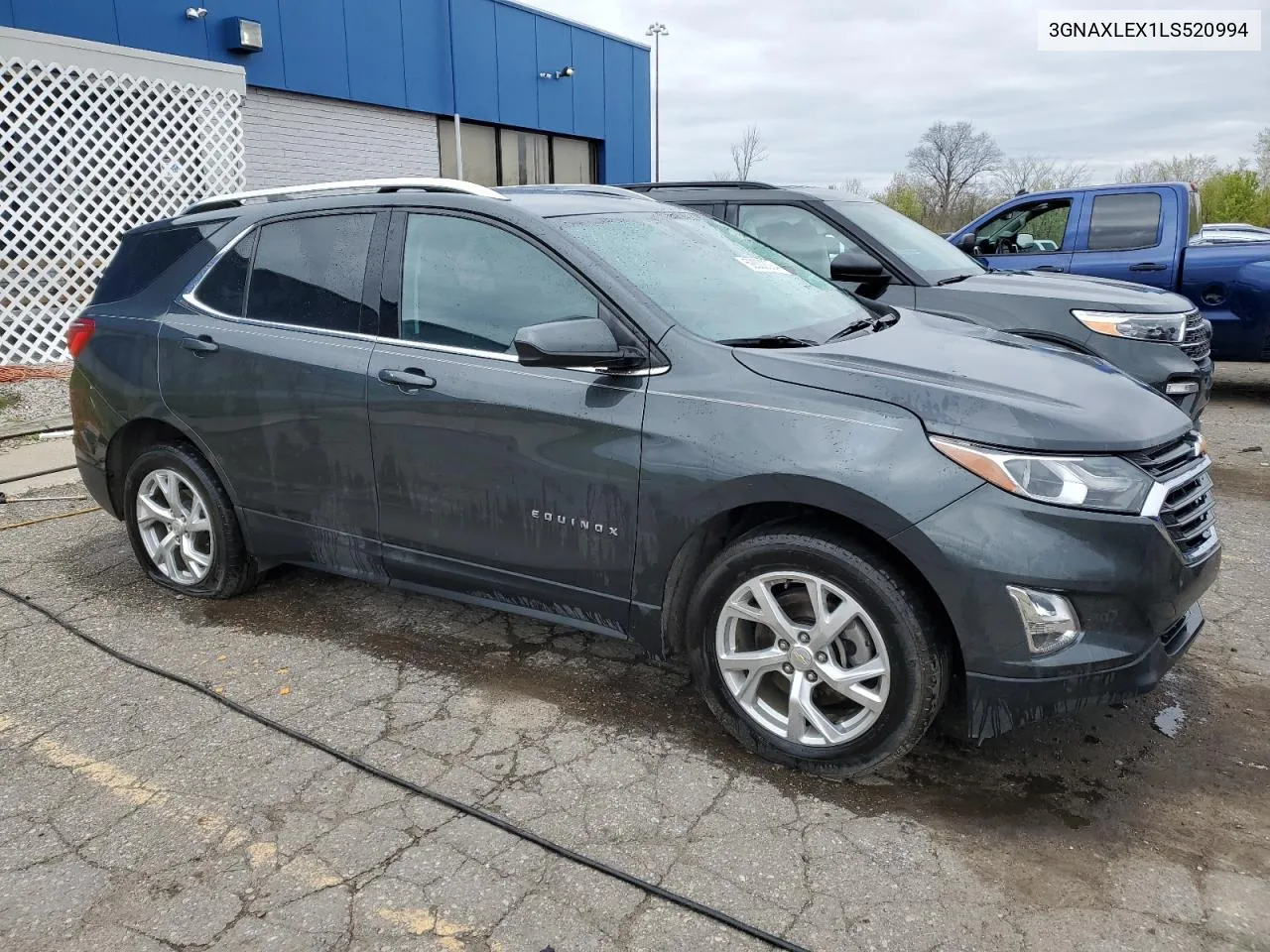 2020 Chevrolet Equinox Lt VIN: 3GNAXLEX1LS520994 Lot: 52002004