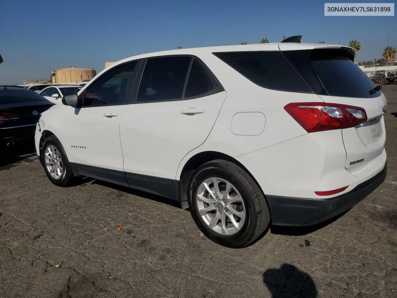 2020 Chevrolet Equinox Ls VIN: 3GNAXHEV7LS631898 Lot: 52010124