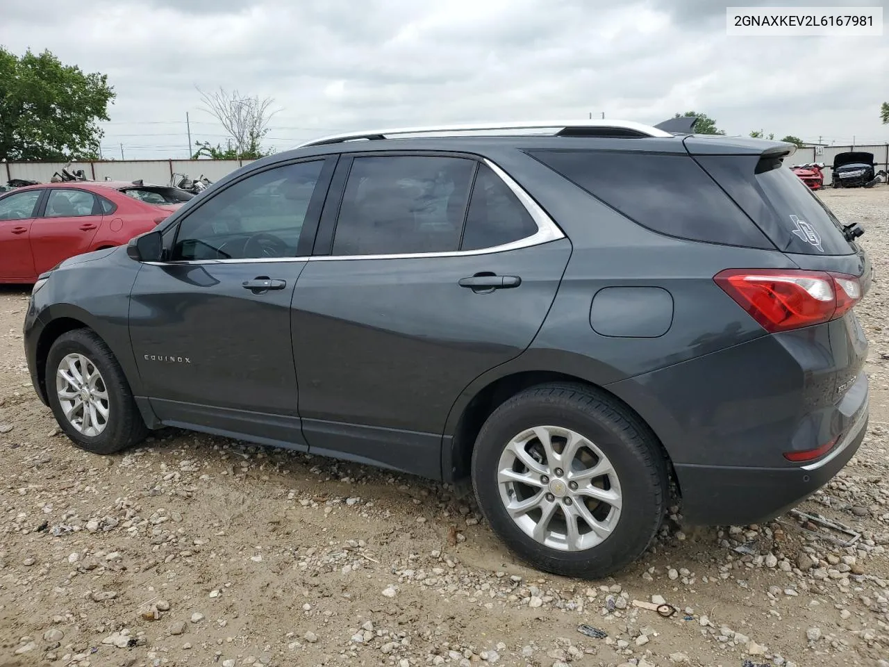 2020 Chevrolet Equinox Lt VIN: 2GNAXKEV2L6167981 Lot: 52413604