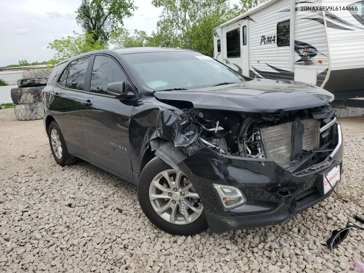 2020 Chevrolet Equinox VIN: 2GNAX5EV9L6144666 Lot: 53202344