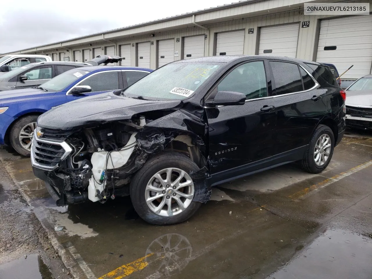 2020 Chevrolet Equinox Lt VIN: 2GNAXUEV7L6213185 Lot: 53223704