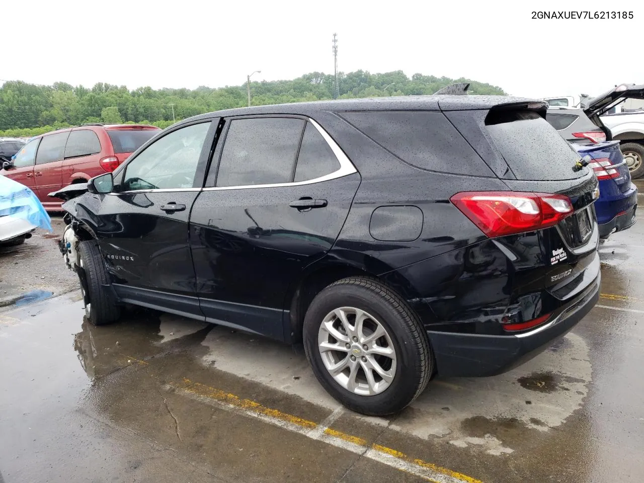 2020 Chevrolet Equinox Lt VIN: 2GNAXUEV7L6213185 Lot: 53223704