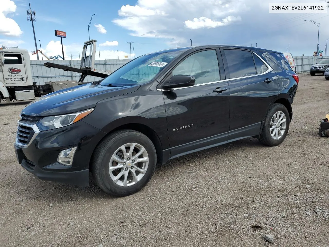 2020 Chevrolet Equinox Lt VIN: 2GNAXTEV2L6141922 Lot: 53906614