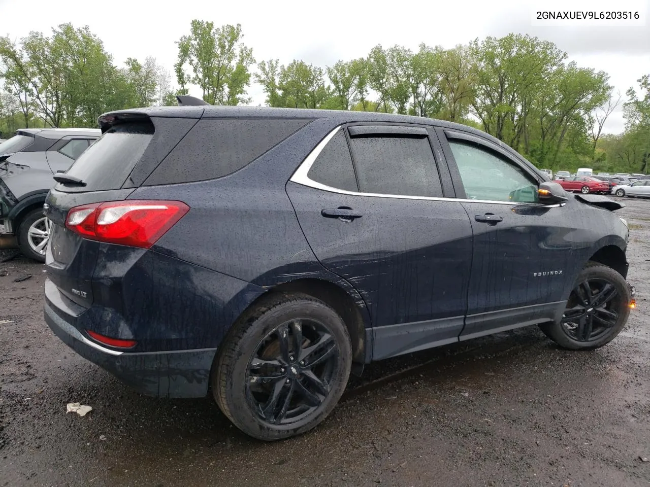 2020 Chevrolet Equinox Lt VIN: 2GNAXUEV9L6203516 Lot: 54084404