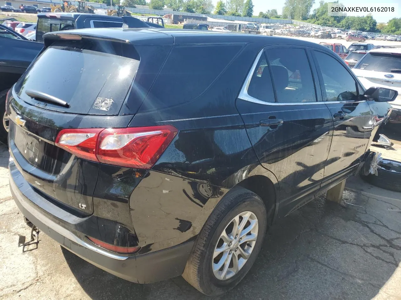 2020 Chevrolet Equinox Lt VIN: 2GNAXKEV0L6162018 Lot: 54166474