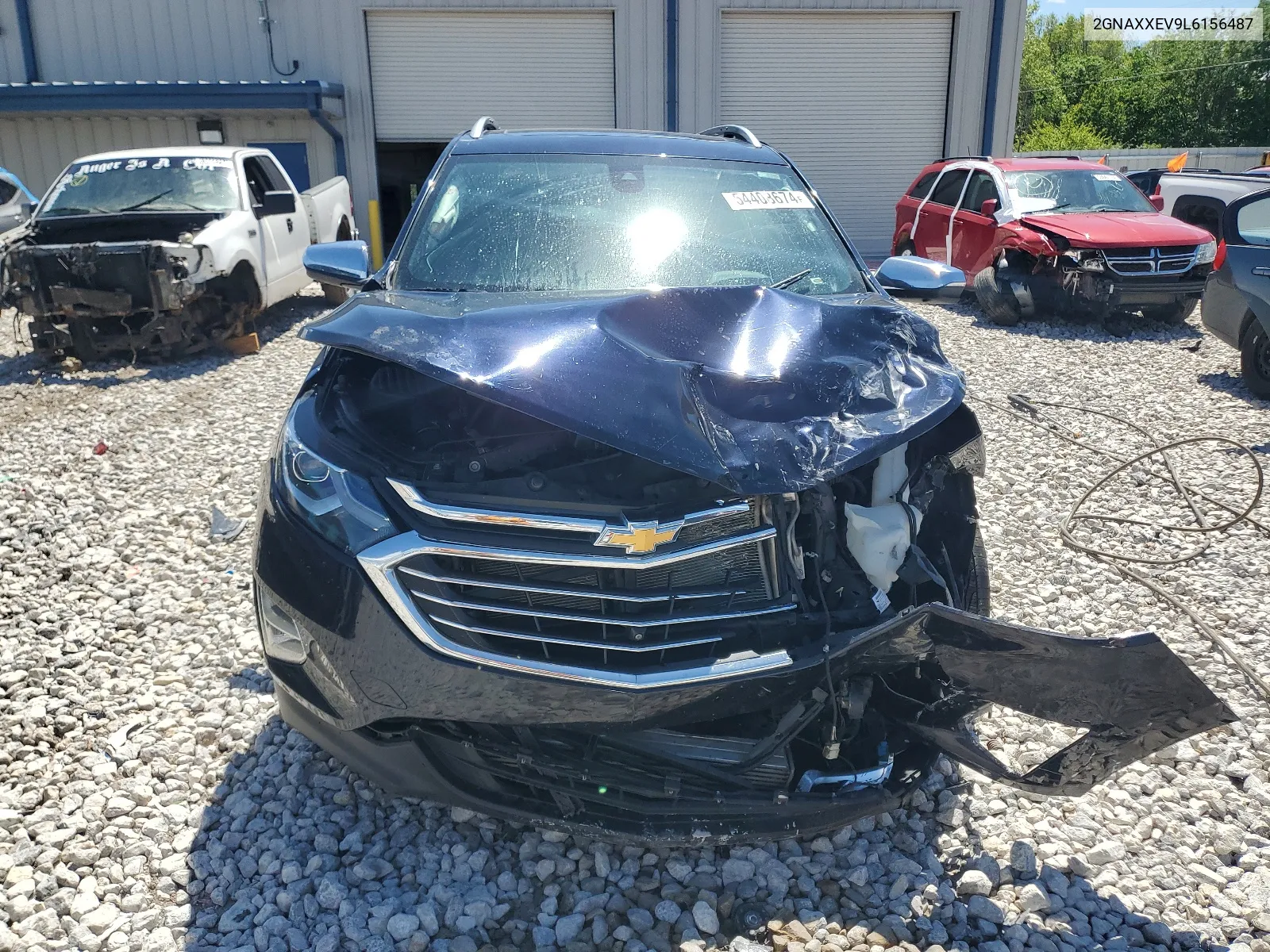 2020 Chevrolet Equinox Premier VIN: 2GNAXXEV9L6156487 Lot: 54408674