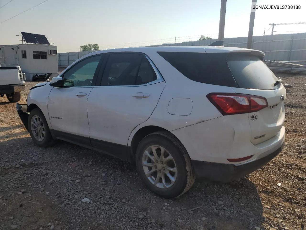 2020 Chevrolet Equinox Lt VIN: 3GNAXJEV8LS738188 Lot: 54746904