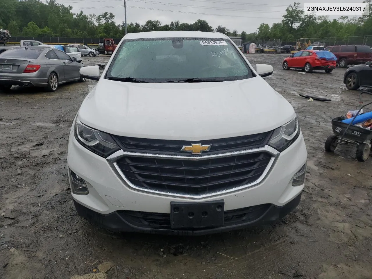 2GNAXJEV3L6240317 2020 Chevrolet Equinox Lt