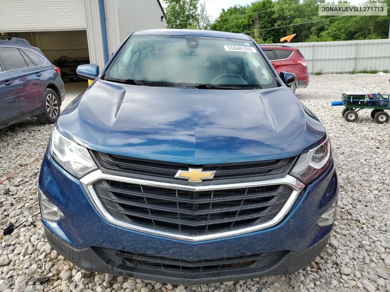 2020 Chevrolet Equinox Lt VIN: 3GNAXUEV5LL271713 Lot: 55040104