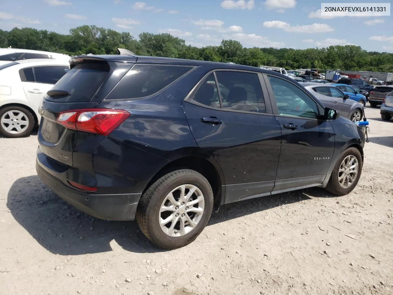 2020 Chevrolet Equinox VIN: 2GNAXFEVXL6141331 Lot: 56336014