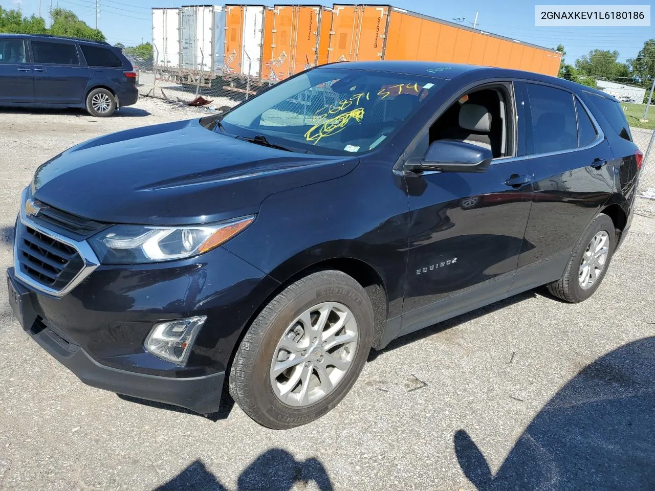 2020 Chevrolet Equinox Lt VIN: 2GNAXKEV1L6180186 Lot: 56891374