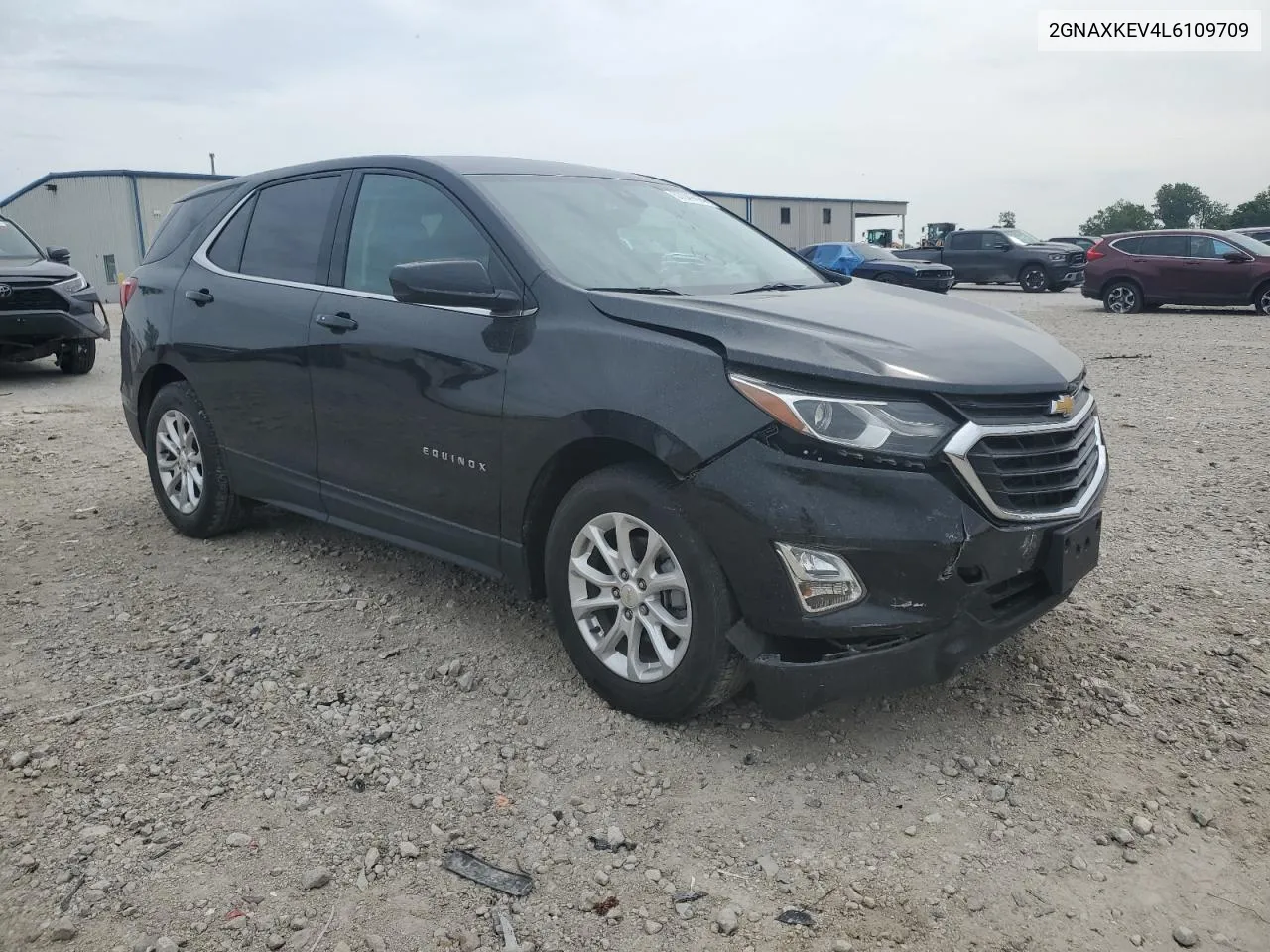 2020 Chevrolet Equinox Lt VIN: 2GNAXKEV4L6109709 Lot: 57049424