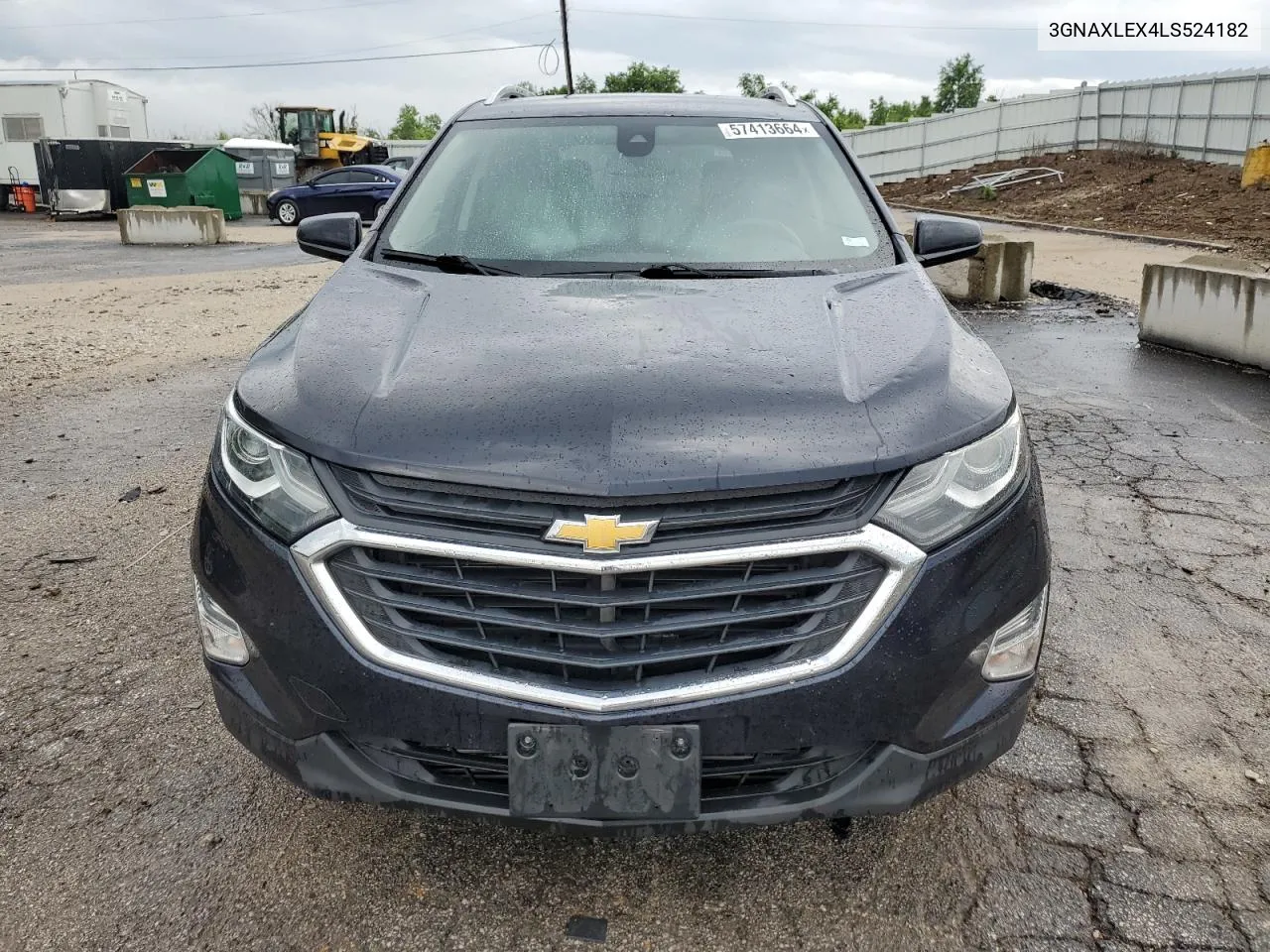 2020 Chevrolet Equinox Lt VIN: 3GNAXLEX4LS524182 Lot: 57413664