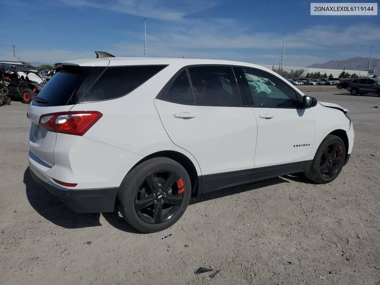 2020 Chevrolet Equinox Lt VIN: 2GNAXLEX0L6119144 Lot: 57486984