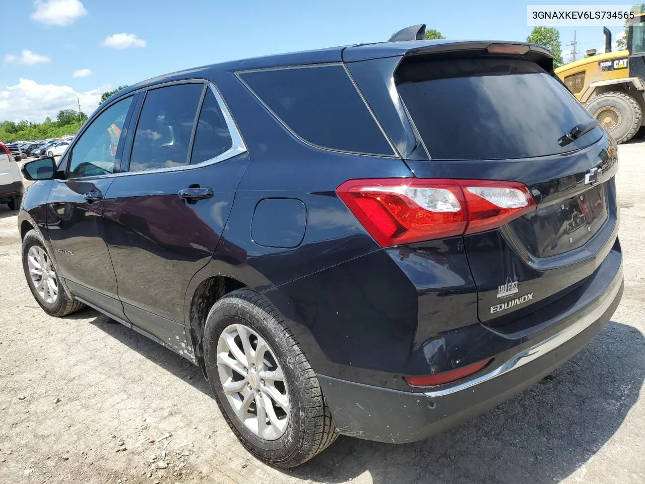 2020 Chevrolet Equinox Lt VIN: 3GNAXKEV6LS734565 Lot: 57570894