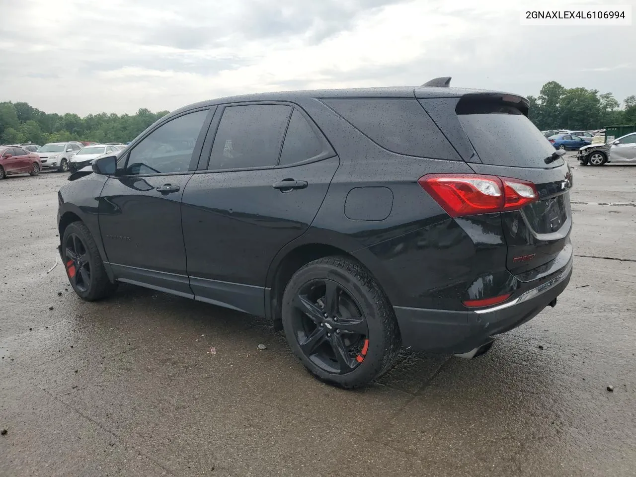 2020 Chevrolet Equinox Lt VIN: 2GNAXLEX4L6106994 Lot: 57708184