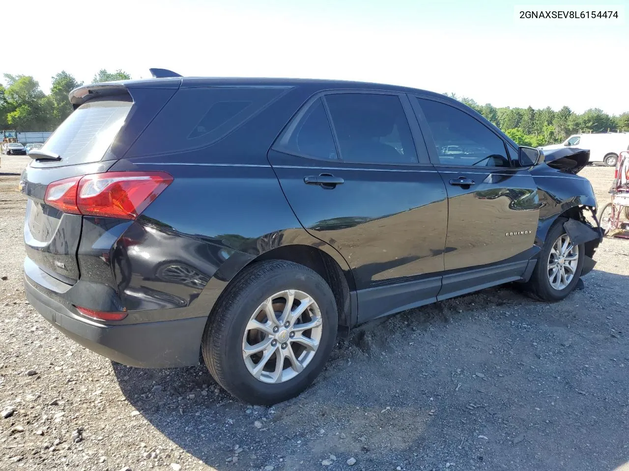 2020 Chevrolet Equinox Ls VIN: 2GNAXSEV8L6154474 Lot: 57957414