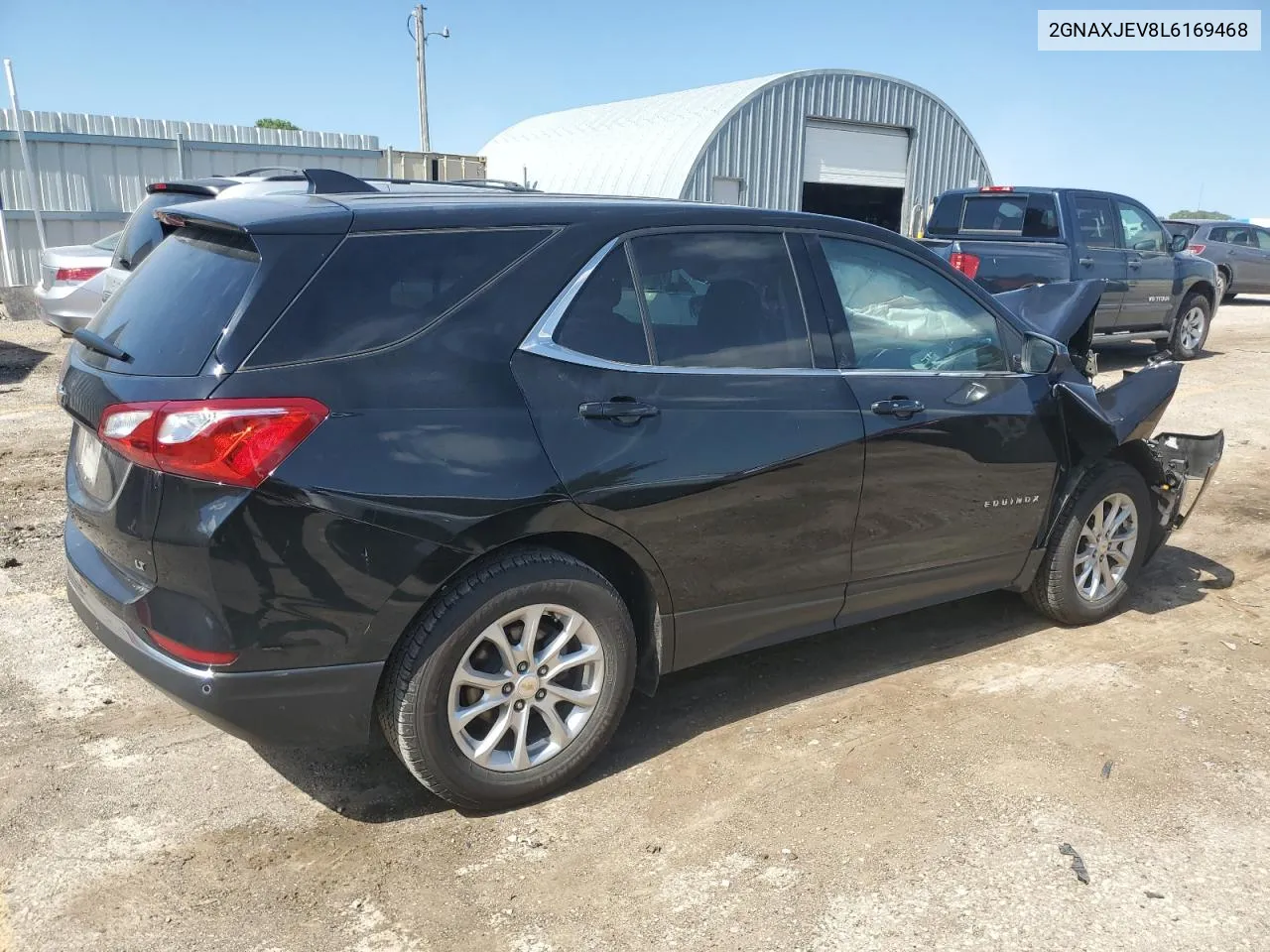 2020 Chevrolet Equinox Lt VIN: 2GNAXJEV8L6169468 Lot: 57964234