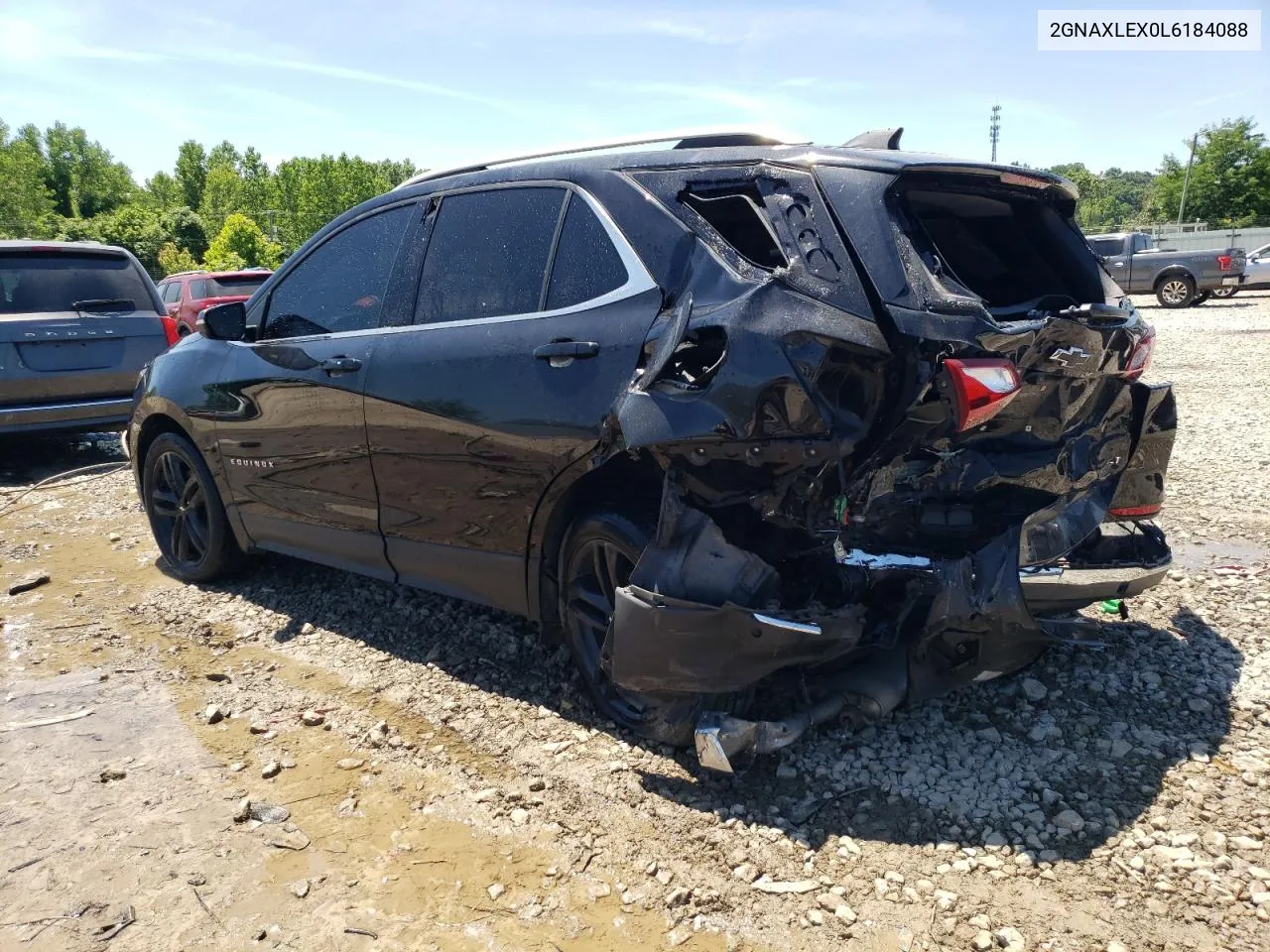 2020 Chevrolet Equinox Lt VIN: 2GNAXLEX0L6184088 Lot: 58164744