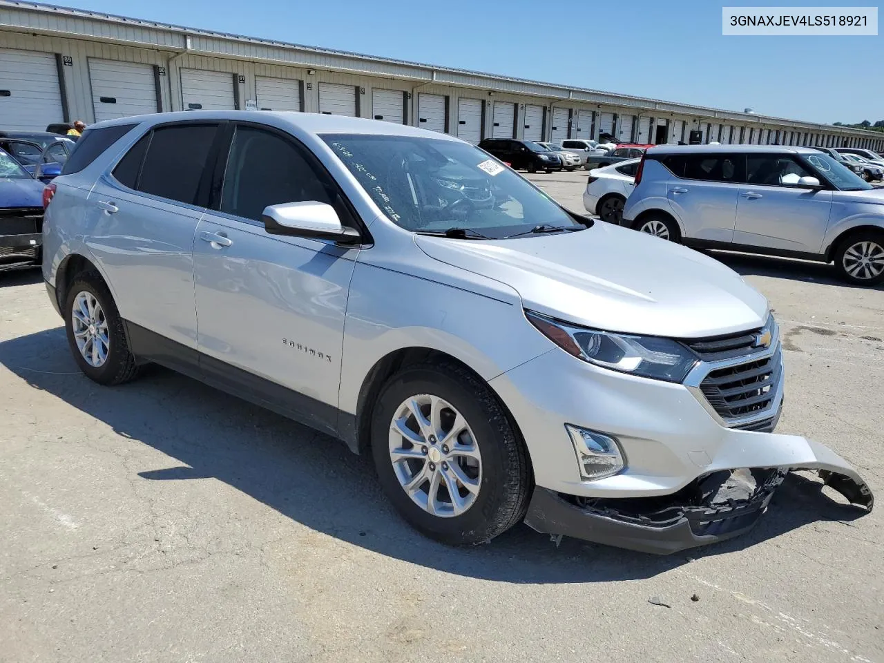 2020 Chevrolet Equinox Lt VIN: 3GNAXJEV4LS518921 Lot: 58431034