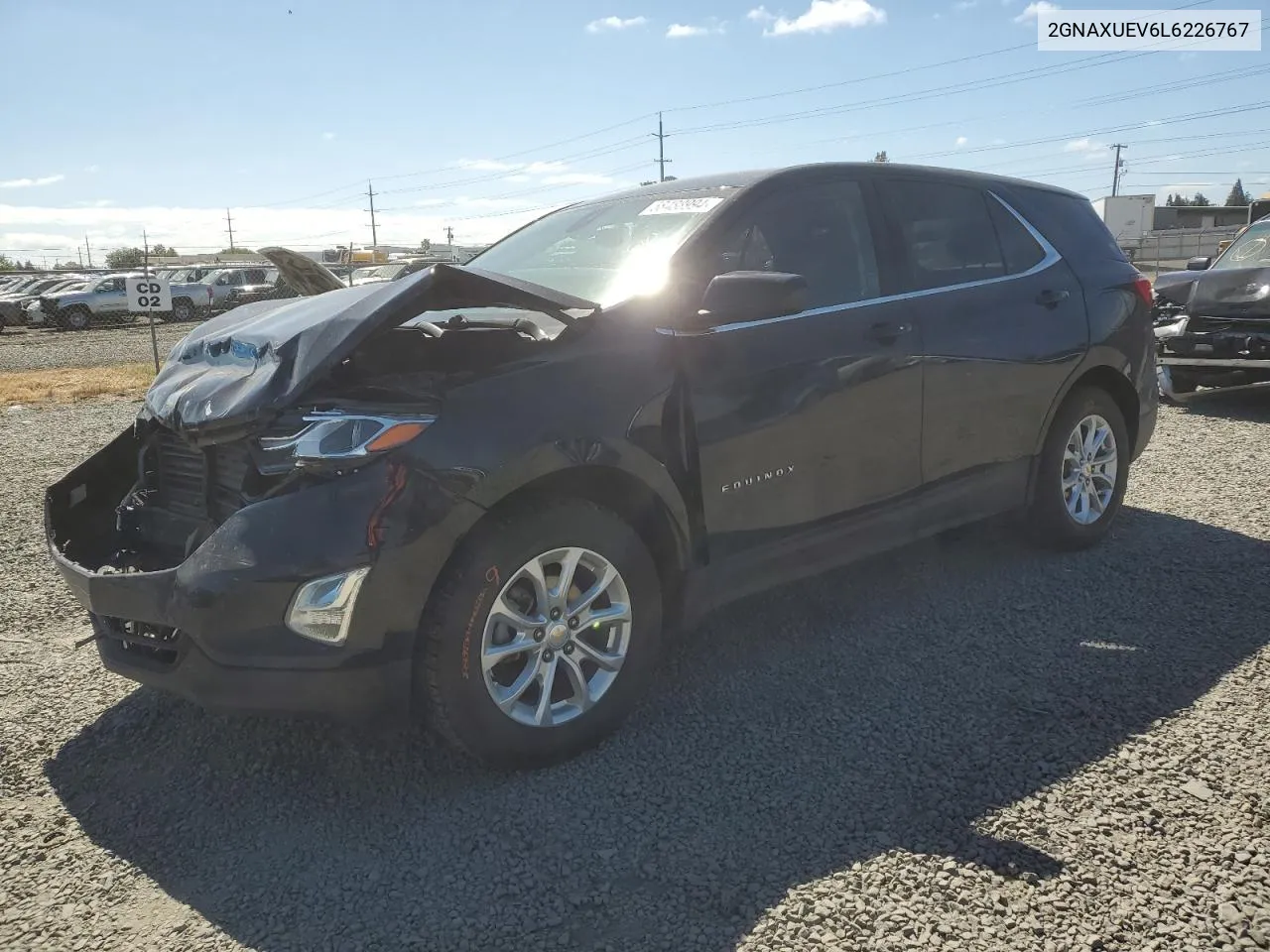 2020 Chevrolet Equinox Lt VIN: 2GNAXUEV6L6226767 Lot: 58488994