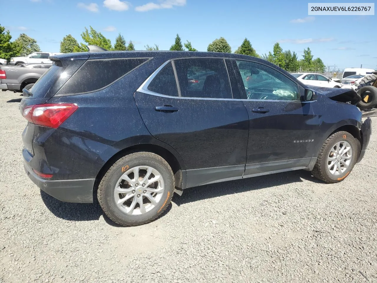 2020 Chevrolet Equinox Lt VIN: 2GNAXUEV6L6226767 Lot: 58488994