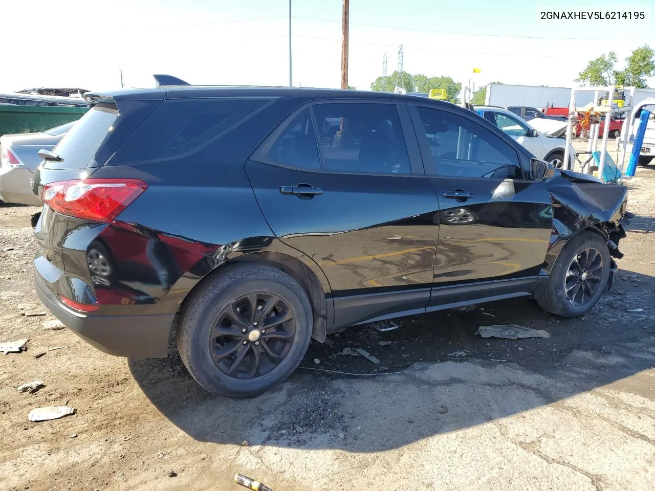 2020 Chevrolet Equinox Ls VIN: 2GNAXHEV5L6214195 Lot: 58517154