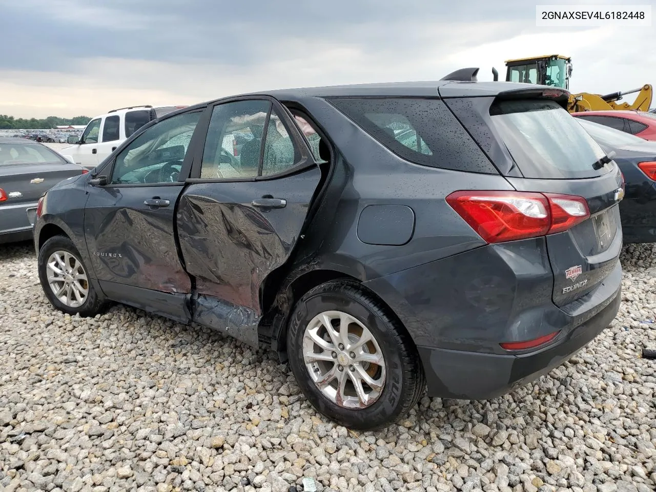 2020 Chevrolet Equinox Ls VIN: 2GNAXSEV4L6182448 Lot: 58540694