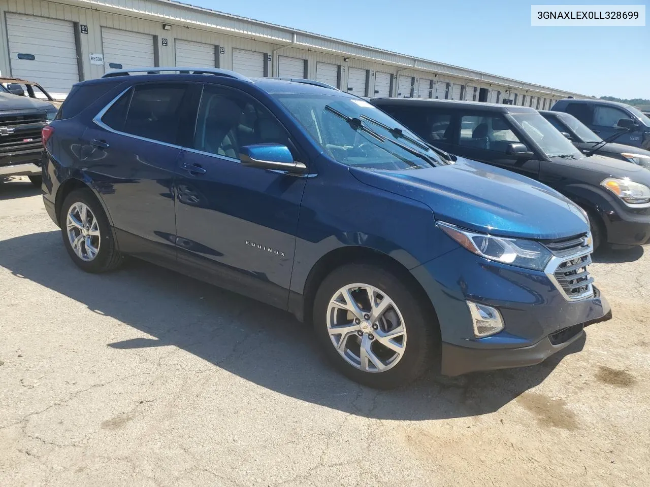 2020 Chevrolet Equinox Lt VIN: 3GNAXLEX0LL328699 Lot: 58728524