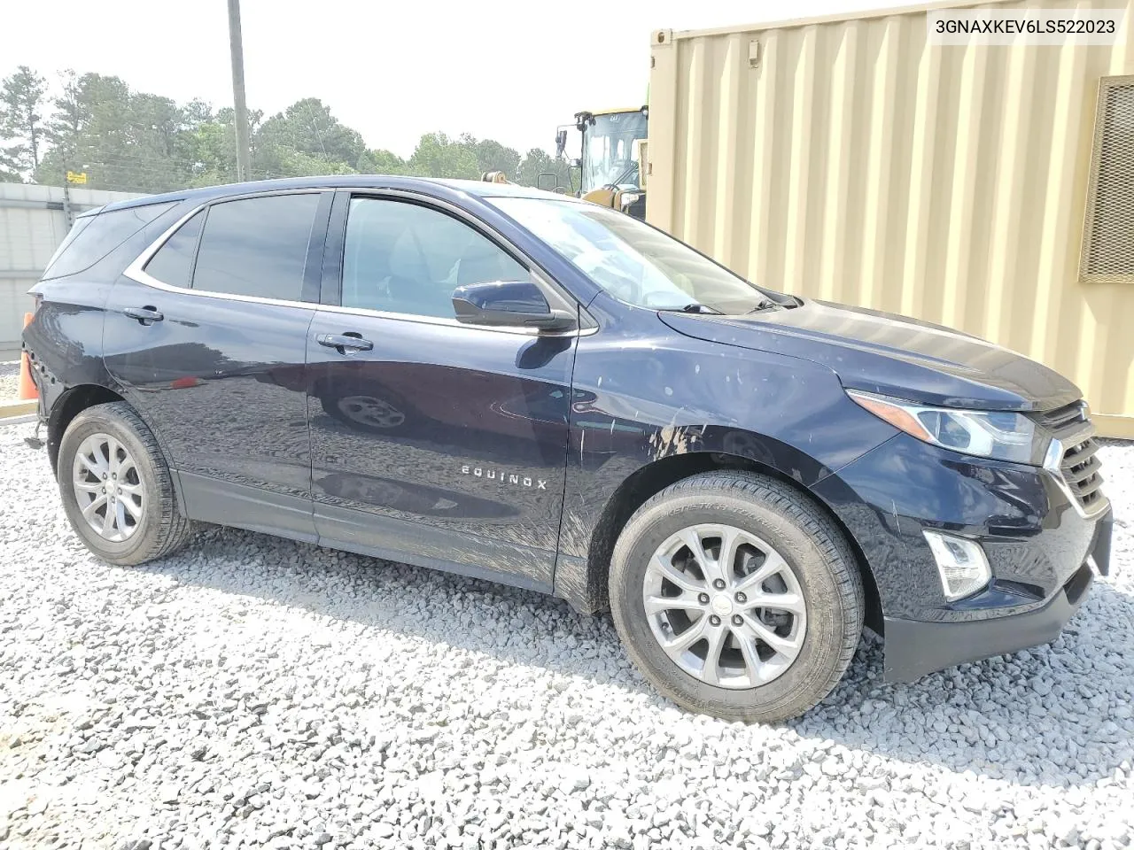 2020 Chevrolet Equinox Lt VIN: 3GNAXKEV6LS522023 Lot: 59293234