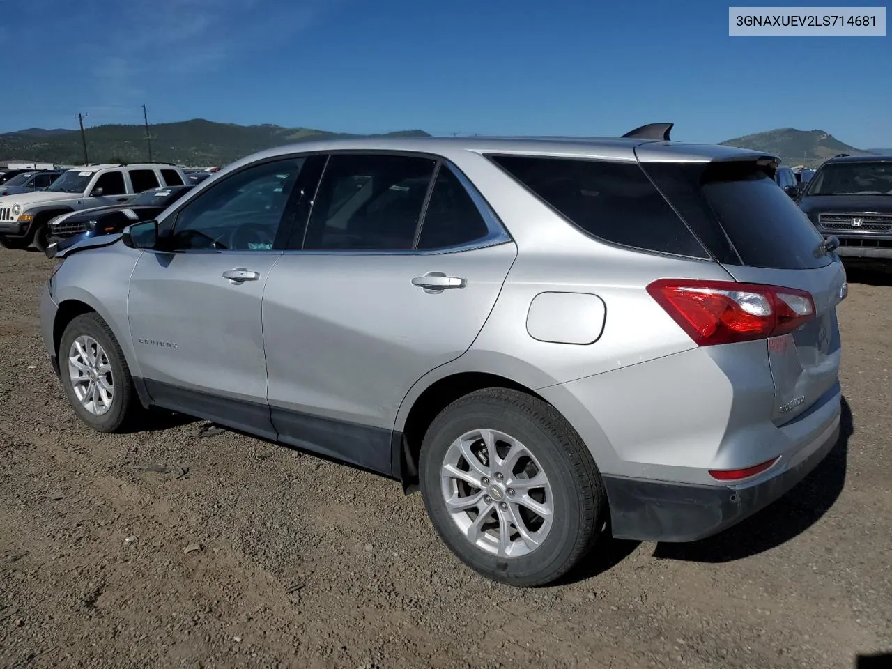 2020 Chevrolet Equinox Lt VIN: 3GNAXUEV2LS714681 Lot: 59299084