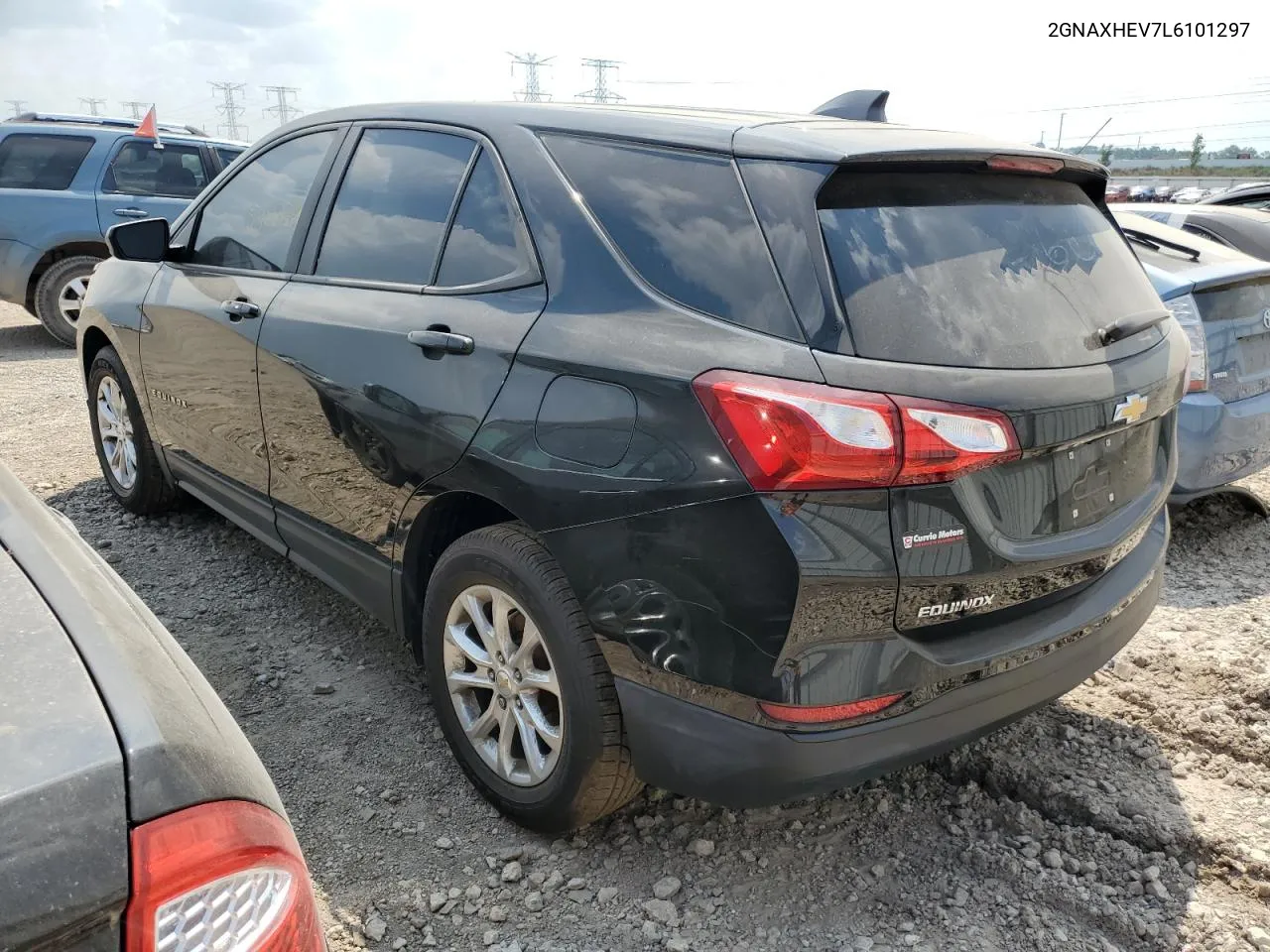 2020 Chevrolet Equinox Ls VIN: 2GNAXHEV7L6101297 Lot: 59685444