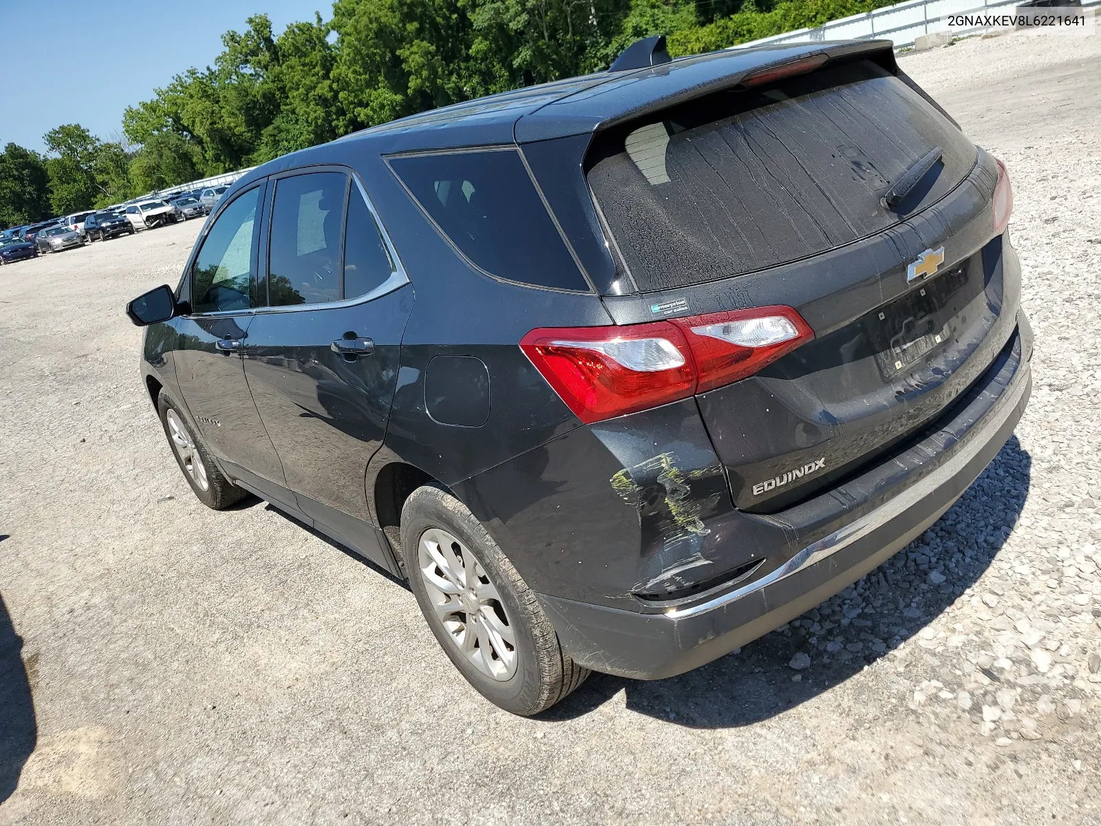 2020 Chevrolet Equinox Lt VIN: 2GNAXKEV8L6221641 Lot: 59720474