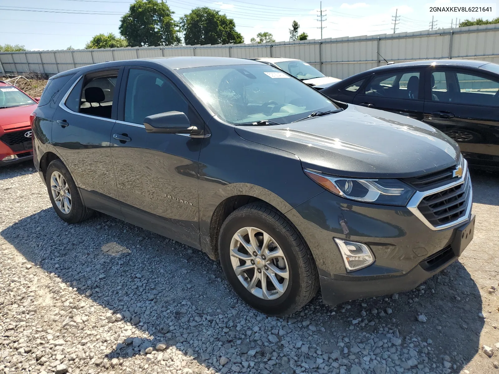 2020 Chevrolet Equinox Lt VIN: 2GNAXKEV8L6221641 Lot: 59720474