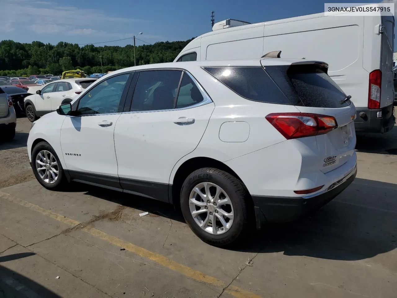 2020 Chevrolet Equinox Lt VIN: 3GNAXJEV0LS547915 Lot: 60053994