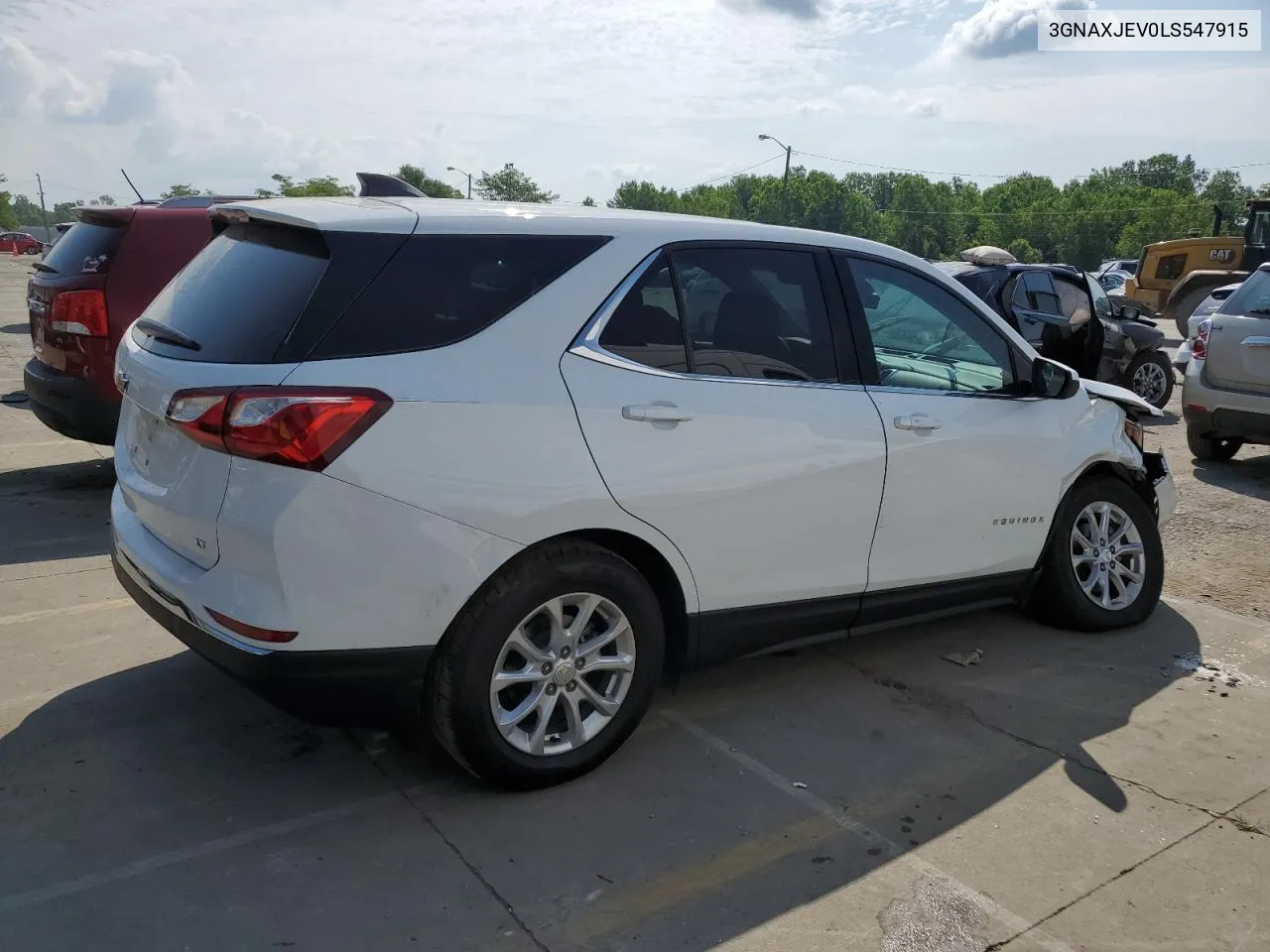 2020 Chevrolet Equinox Lt VIN: 3GNAXJEV0LS547915 Lot: 60053994