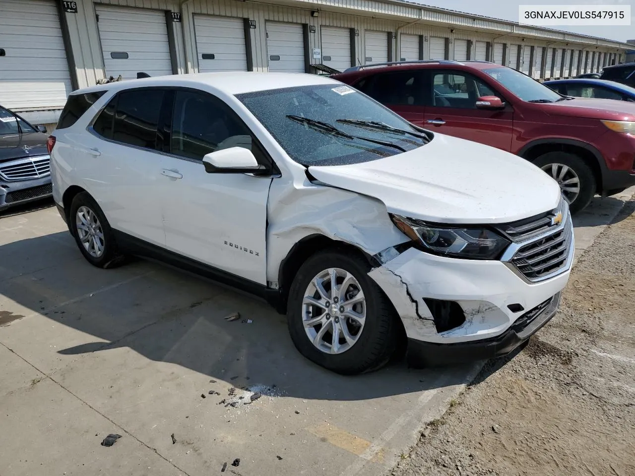 2020 Chevrolet Equinox Lt VIN: 3GNAXJEV0LS547915 Lot: 60053994