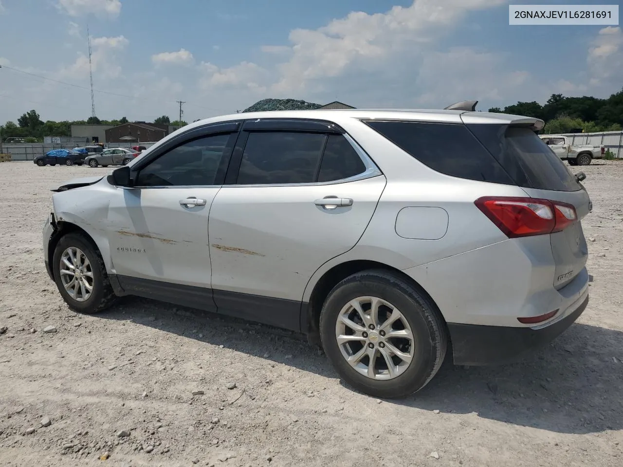 2020 Chevrolet Equinox Lt VIN: 2GNAXJEV1L6281691 Lot: 60114084