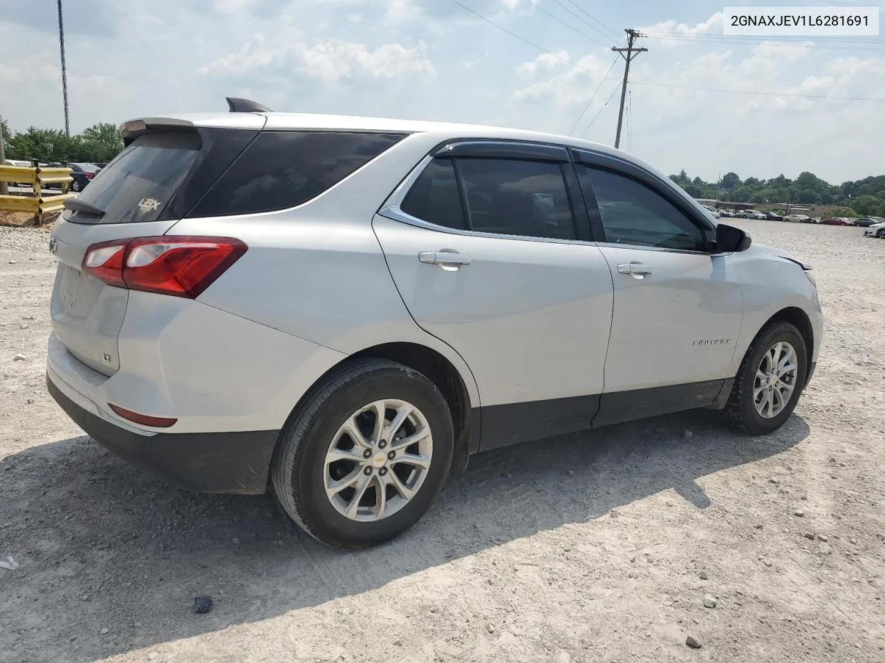 2020 Chevrolet Equinox Lt VIN: 2GNAXJEV1L6281691 Lot: 60114084