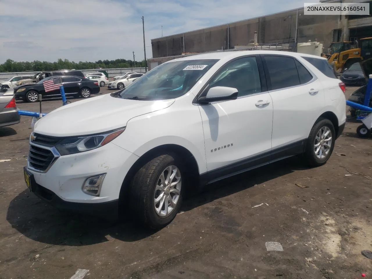 2020 Chevrolet Equinox Lt VIN: 2GNAXKEV5L6160541 Lot: 60390684