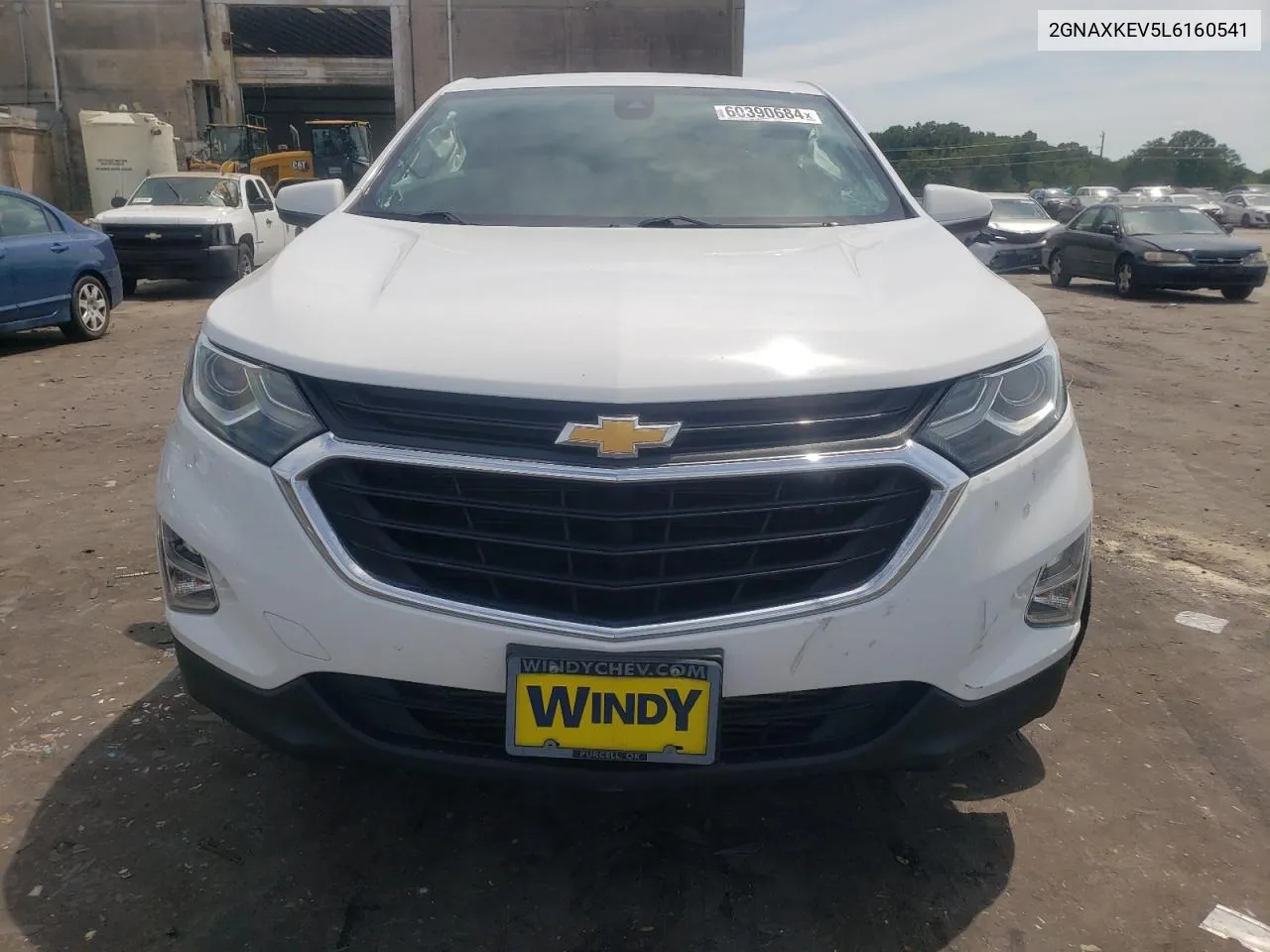 2020 Chevrolet Equinox Lt VIN: 2GNAXKEV5L6160541 Lot: 60390684