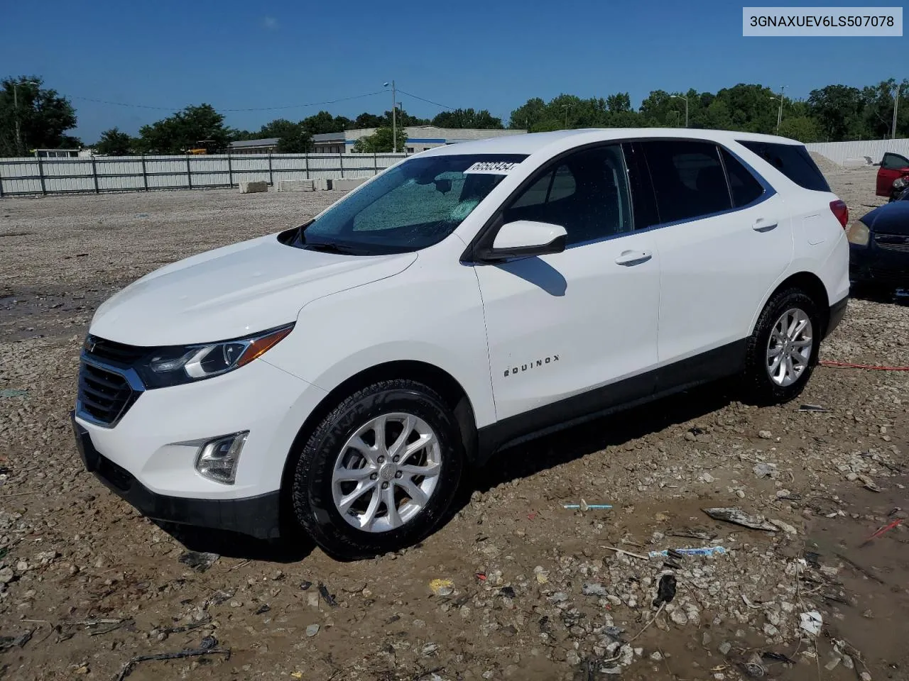 2020 Chevrolet Equinox Lt VIN: 3GNAXUEV6LS507078 Lot: 60503454