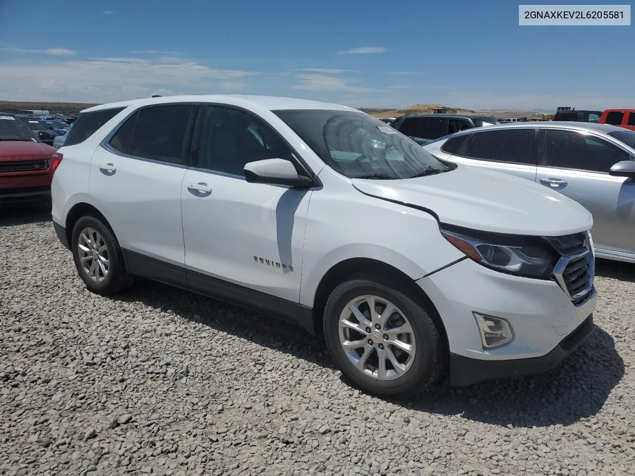 2020 Chevrolet Equinox Lt VIN: 2GNAXKEV2L6205581 Lot: 60882284